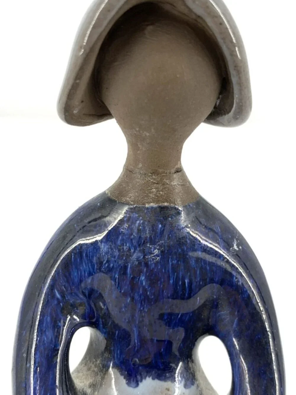Jie Elsi Bourelius Blue Dress Girl Vase Pilgrim 7.5